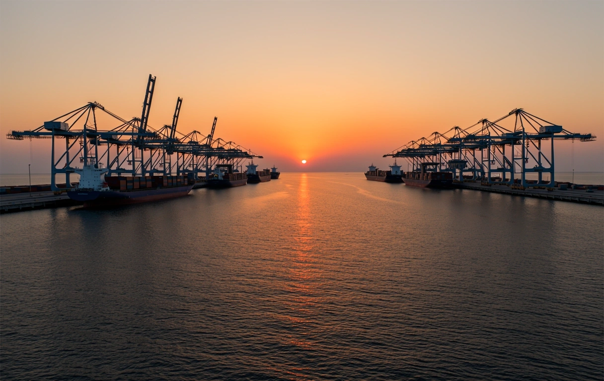 Eurasian trade corridor terminal